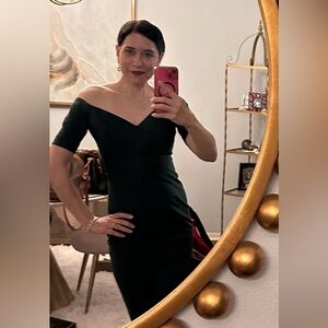 Cinq a Sept Birch Off The Shoulder Sheath Dress